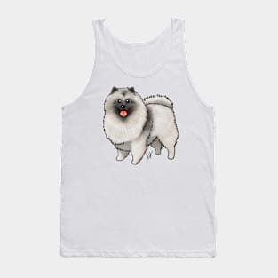 Dog - Keeshond - Cream Tank Top